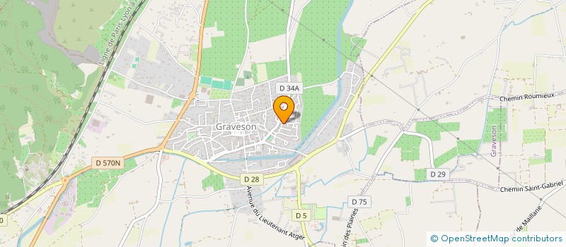 localisation de l'entreprise MONSIEUR GERARD TRACA  GRAVESON