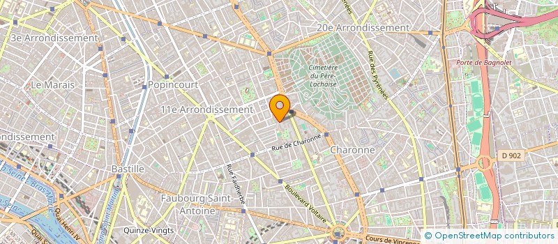 localisation de l'entreprise MONSIEUR GERARD TRAQUANDI  PARIS