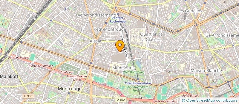 localisation de l'entreprise MONSIEUR GERARD TREMBLAY  PARIS