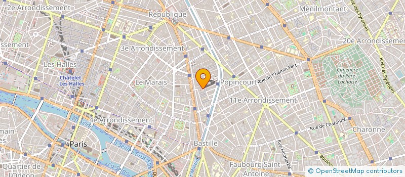 localisation de l'entreprise MONSIEUR GERARD TROKINER  PARIS