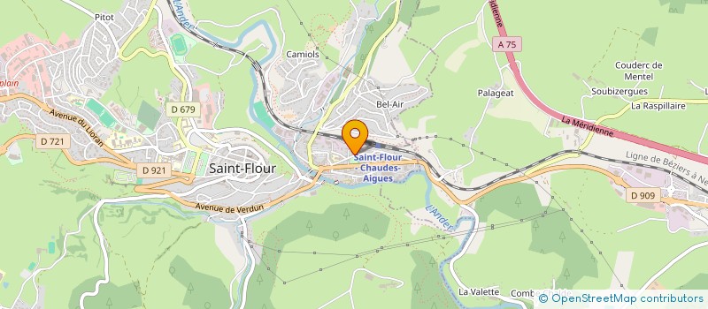 localisation de l'entreprise MONSIEUR GERARD TROULIER à SAINT-FLOUR