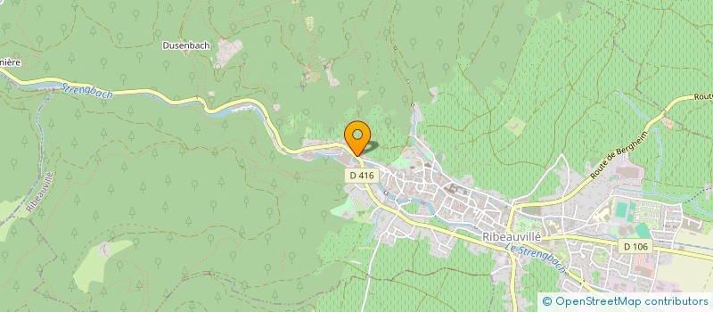 localisation de l'entreprise MONSIEUR GERARD TSCHUDY  AUBURE