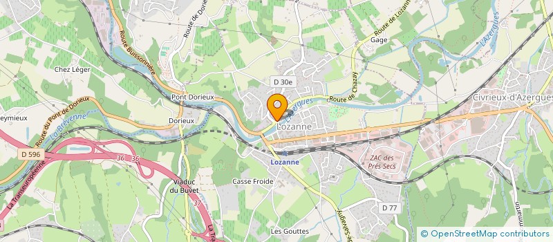 localisation de l'entreprise MONSIEUR GERARD URBIN  LOZANNE