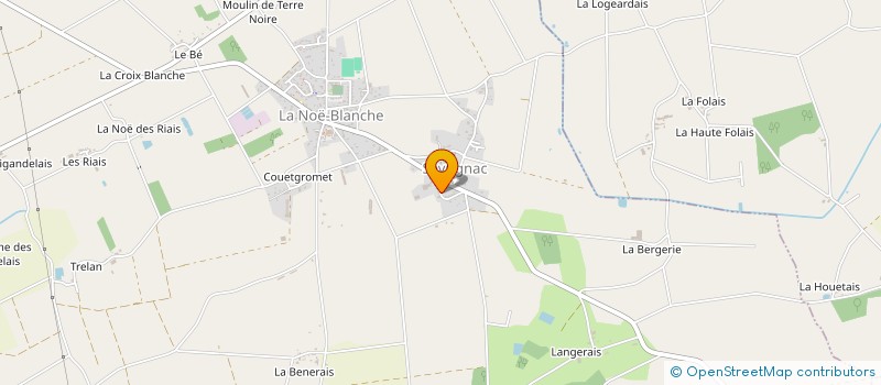 localisation de l'entreprise MONSIEUR GERARD URVOY  LA NOE-BLANCHE