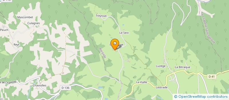 localisation de l'entreprise MONSIEUR GERARD VAILLE  REYGADE