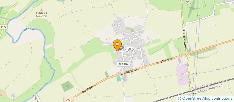 localisation de l'entreprise MONSIEUR GERARD VAINCLAIR  LOUVIGNY