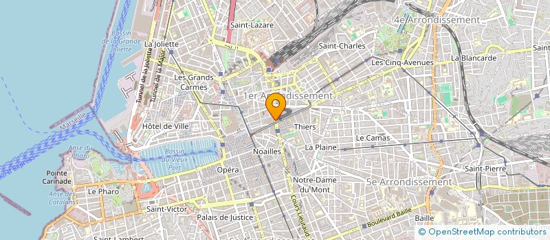 localisation de l'entreprise MONSIEUR GERARD VALENSI à MARSEILLE