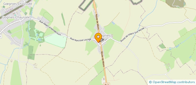 localisation de l'entreprise MONSIEUR GERARD VANDEKERCKHOVE  BETTIGNIES