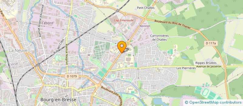 localisation de l'entreprise MONSIEUR GERARD VARROT à BOURG-EN-BRESSE