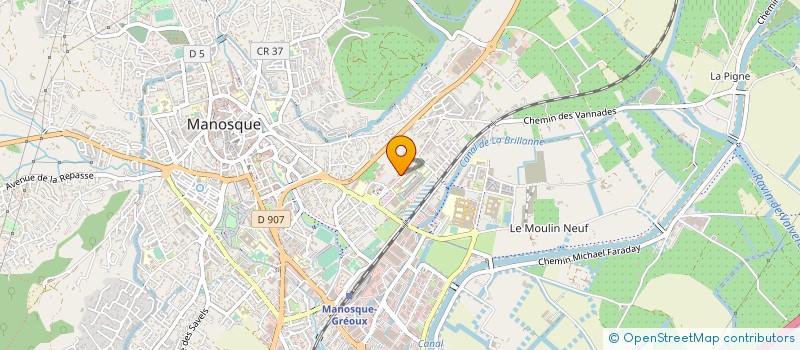 localisation de l'entreprise MONSIEUR GERARD VARTAGNIAN à MANOSQUE