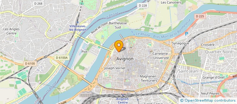 localisation de l'entreprise MONSIEUR GERARD VERANI  AVIGNON