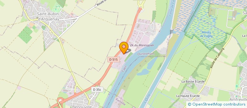 localisation de l'entreprise MONSIEUR GERARD VEREL  OUISTREHAM