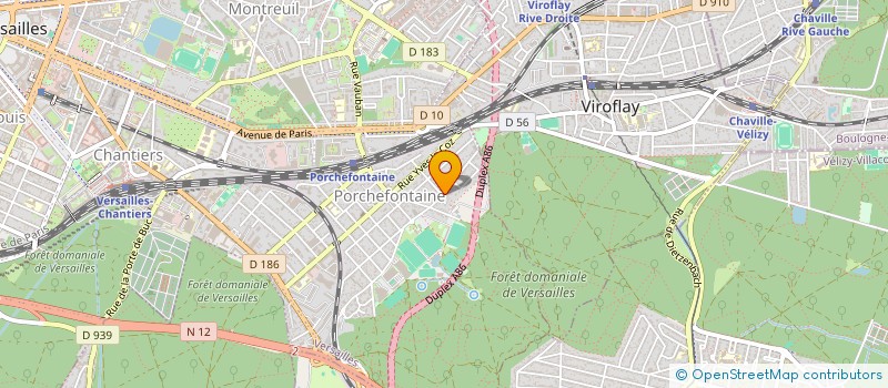 localisation de l'entreprise MONSIEUR GERARD VERSLUYS à VERSAILLES