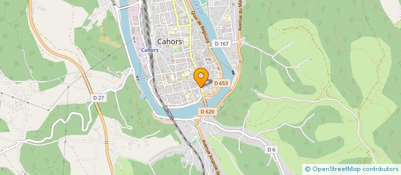localisation de l'entreprise MONSIEUR GERARD VIALARET  CAHORS