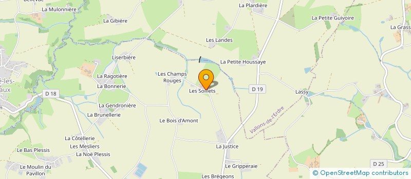 localisation de l'entreprise MONSIEUR GERARD VIEL  MESANGER