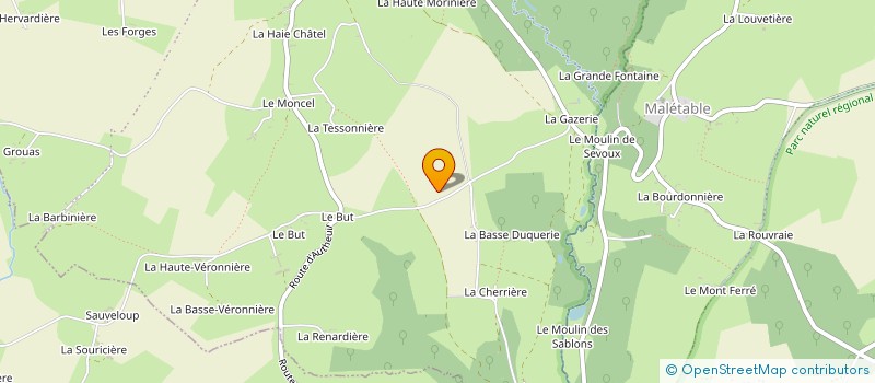 localisation de l'entreprise MONSIEUR GERARD VILLETTE à TOUROUVRE AU PERCHE