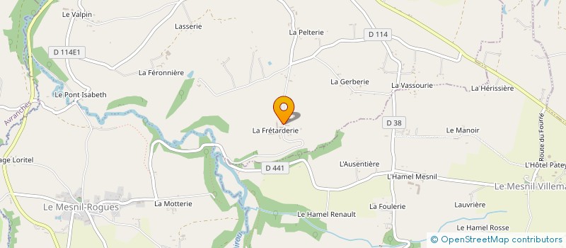 localisation de l'entreprise MONSIEUR GERARD VIMOND à GAVRAY-SUR-SIENNE