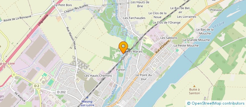 localisation de l'entreprise MONSIEUR GERARD VINACE à MEUNG-SUR-LOIRE