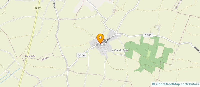 localisation de l'entreprise MONSIEUR GERARD VINCENT  BESSE