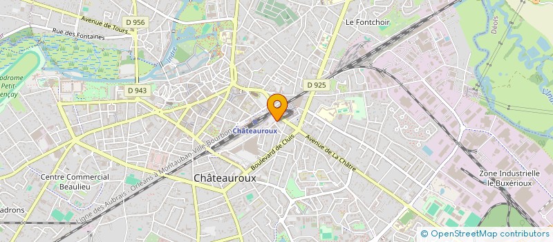 localisation de l'entreprise MONSIEUR GERARD VINCON à CHATEAUROUX
