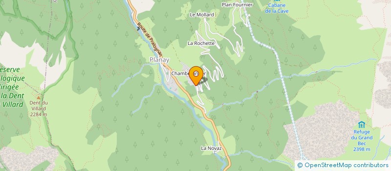 localisation de l'entreprise MONSIEUR GERARD VION  PLANAY