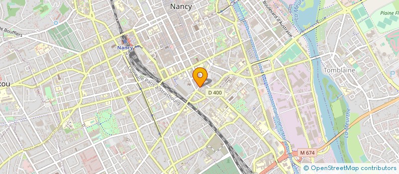 localisation de l'entreprise MONSIEUR GERARD VOINOT  NANCY