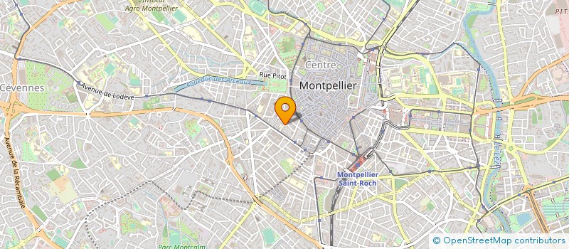 localisation de l'entreprise MONSIEUR GERARD VOLPI à MONTPELLIER
