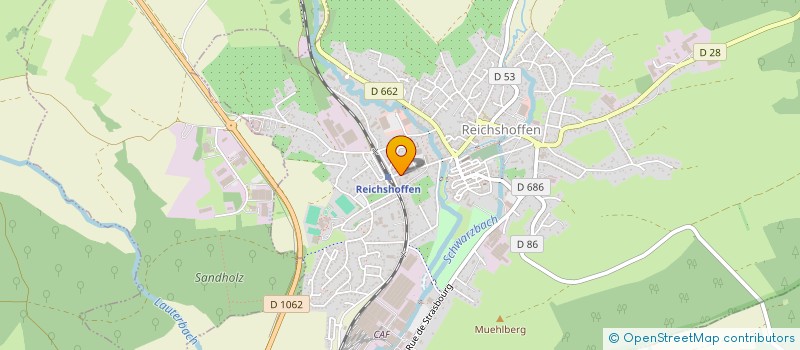 localisation de l'entreprise MONSIEUR GERARD WACKERMANN  REICHSHOFFEN