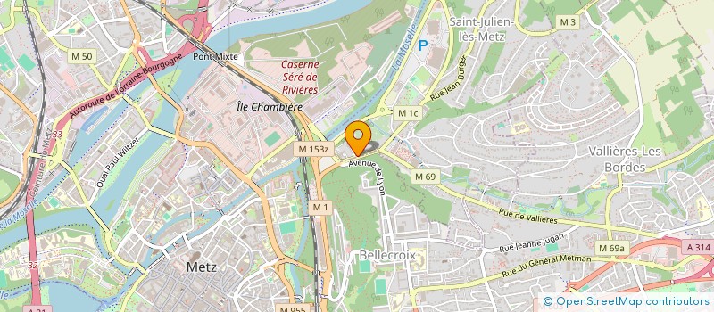 localisation de l'entreprise MONSIEUR GERARD WORMS  SAINT-JULIEN-LES-METZ