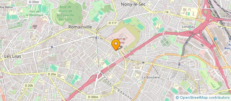 localisation de l'entreprise MONSIEUR GERARD ZACCARINI à ROMAINVILLE