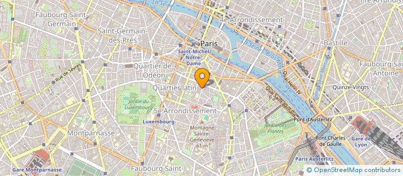 localisation de l'entreprise MONSIEUR GERARD ZINGG  PARIS