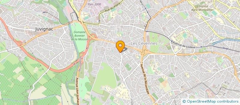localisation de l'entreprise MONSIEUR GERARD ZOLONDKONSKI à MONTPELLIER