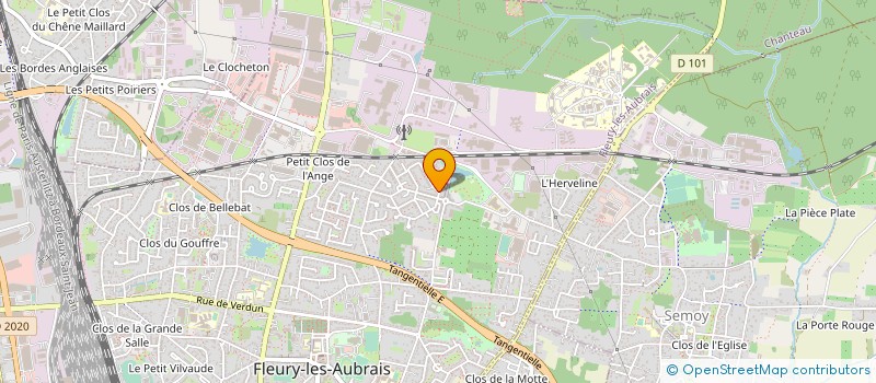 localisation de l'entreprise MONSIEUR GERARDO ARAYA MARCHANT à FLEURY-LES-AUBRAIS