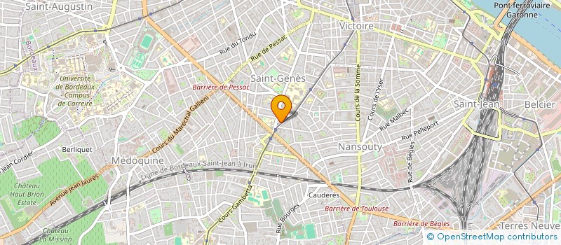 localisation de l'entreprise MONSIEUR GERARDO CENDOYA à BORDEAUX