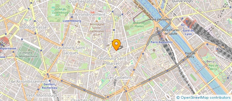 localisation de l'entreprise MONSIEUR GERARDO CUSTANCE  PARIS