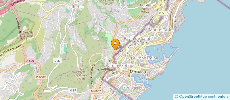 localisation de l'entreprise MONSIEUR GERARDO MARCHETTI  BEAUSOLEIL