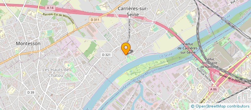 localisation de l'entreprise MONSIEUR GERARDO MARCOTTI à CARRIERES-SUR-SEINE