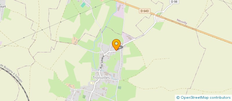 localisation de l'entreprise MONSIEUR GERARDO ROMANIELLO  TROISVILLES