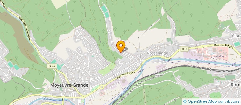 localisation de l'entreprise MONSIEUR GERARDO STIRPE  ROSSELANGE