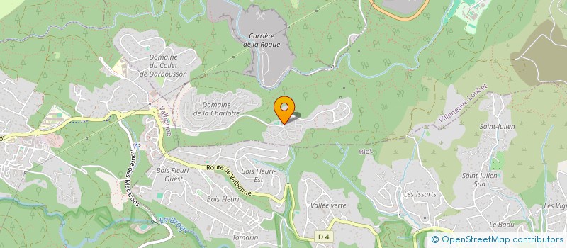 localisation de l'entreprise MONSIEUR GERARDUS JANSEN  VILLENEUVE-LOUBET