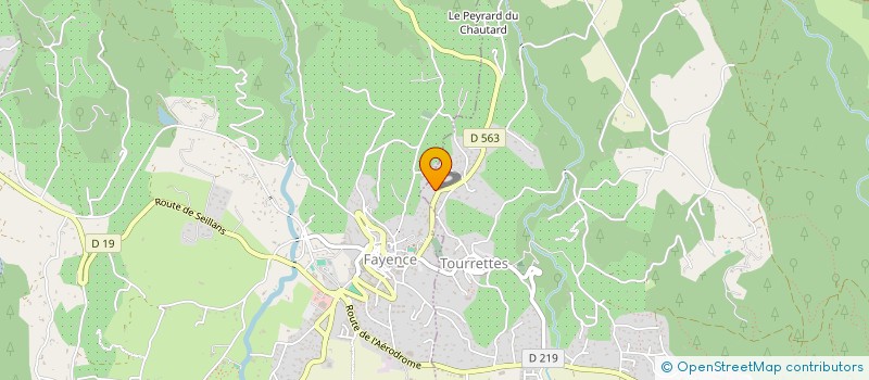 localisation de l'entreprise MONSIEUR GERARDUS PALMEN  TOURRETTES