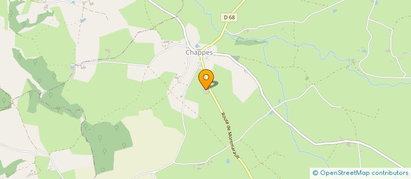 localisation de l'entreprise MONSIEUR GERARDUS STEENVOORDEN  CHAPPES