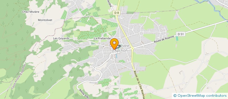 localisation de l'entreprise MONSIEUR GERARDUS VERHOEVEN  SAINT-ANDRE-D'APCHON