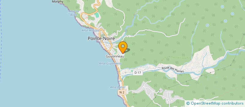 localisation de l'entreprise MONSIEUR GERARNO PRADEL  POINTE-NOIRE