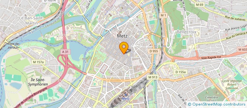 localisation de l'entreprise MONSIEUR GERASINOS BEKIARIS  METZ