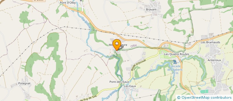 localisation de l'entreprise MONSIEUR GERAUD BARTHOMEUF  OLBY