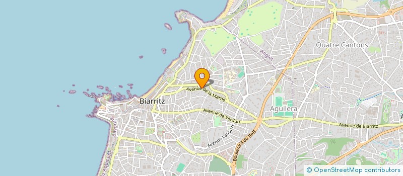 localisation de l'entreprise MONSIEUR GERAUD CAPOUL à BIARRITZ