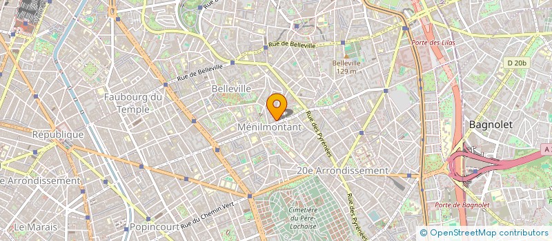 localisation de l'entreprise MONSIEUR GERAUD DE QUATREBARBES  PARIS