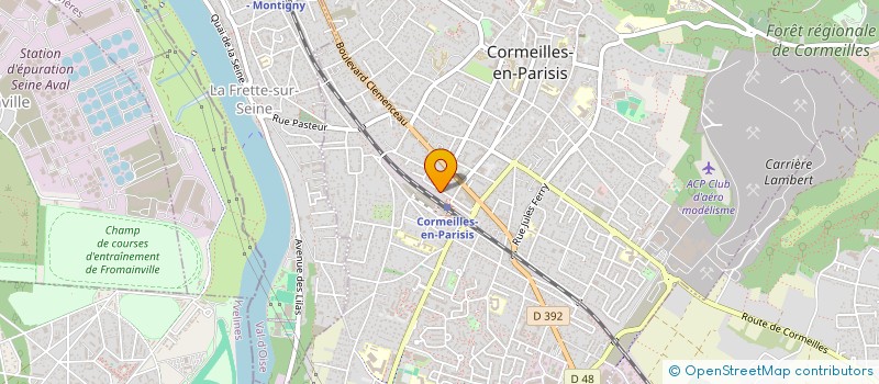 localisation de l'entreprise MONSIEUR GERAUD DONNADIEU à CORMEILLES-EN-PARISIS