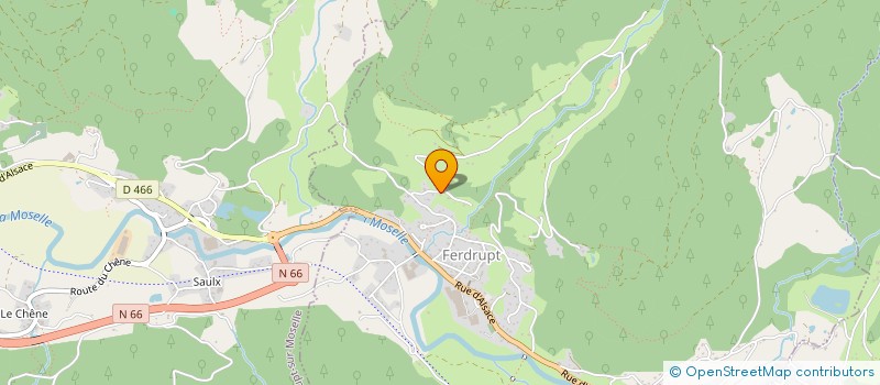 localisation de l'entreprise MONSIEUR GERAUD HENRY  FERDRUPT